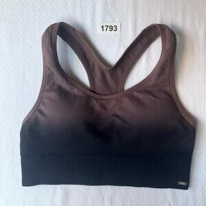 PINK Sport Women’s Sport Bra size XS, Black & Tan